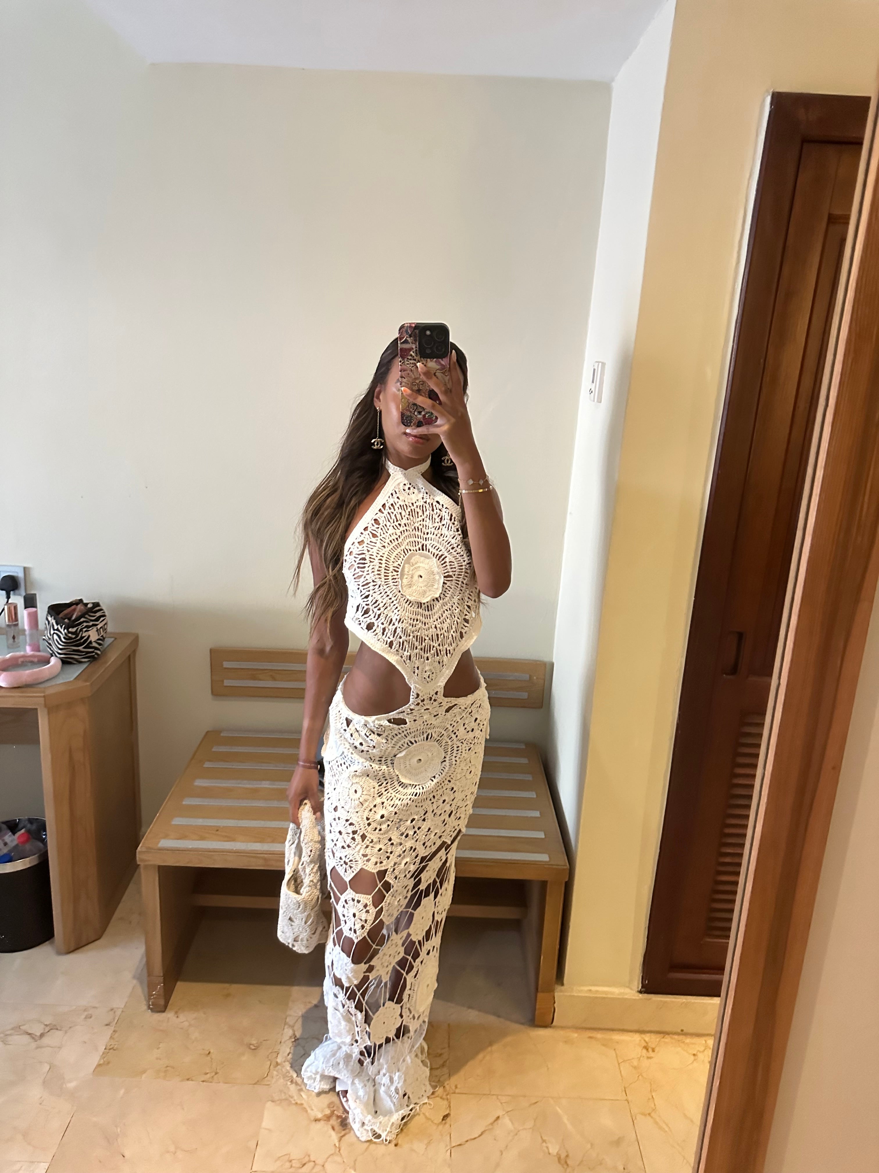 ALORA - LACE MAXI DRESS